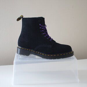 Black Suede Dr Marten